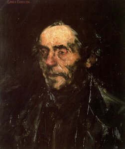老人 作： Lovis Corinth
